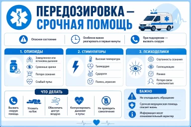 Помощь при передозировке в Ефремове