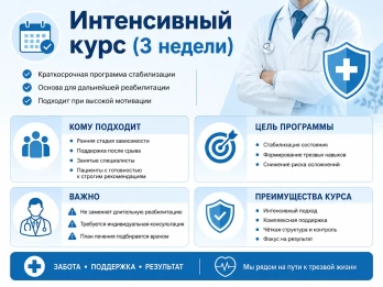 Реабилитация за 21 день в Ефремове
